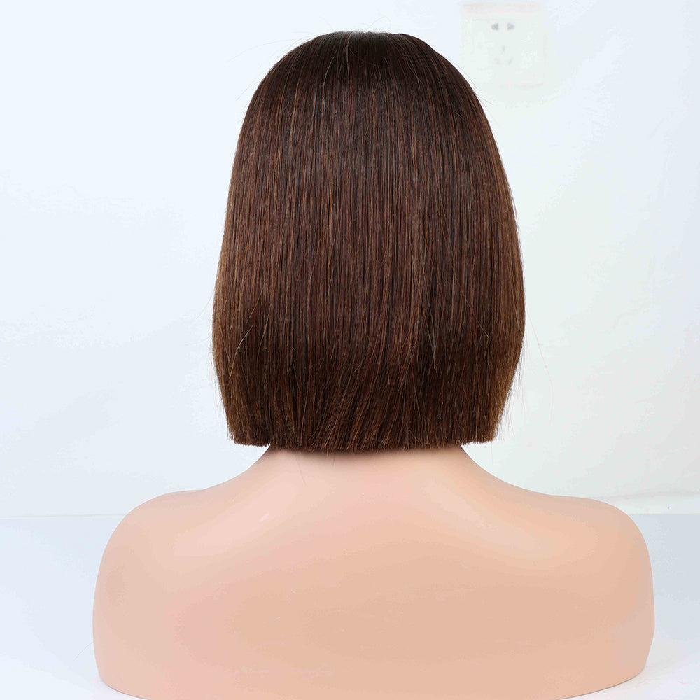 2"x6" lace  100% human virgin hair wig vietnamese wig