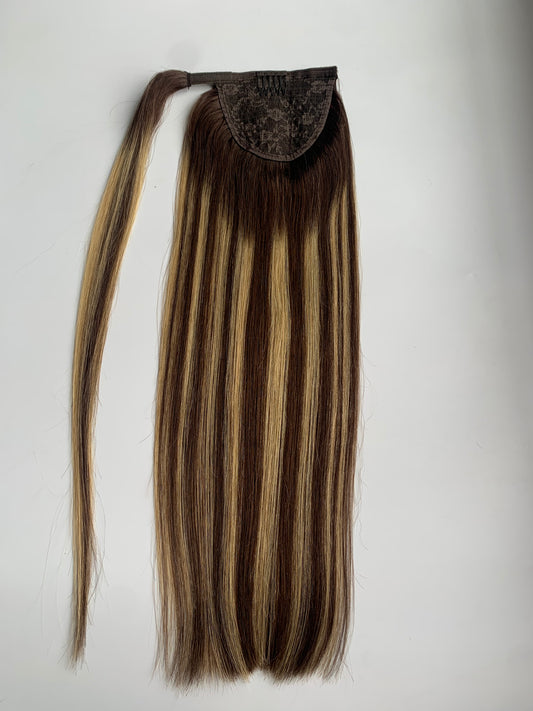 Top Quality Wrap Around Ponytail Hair Extensions 100% Human Hair