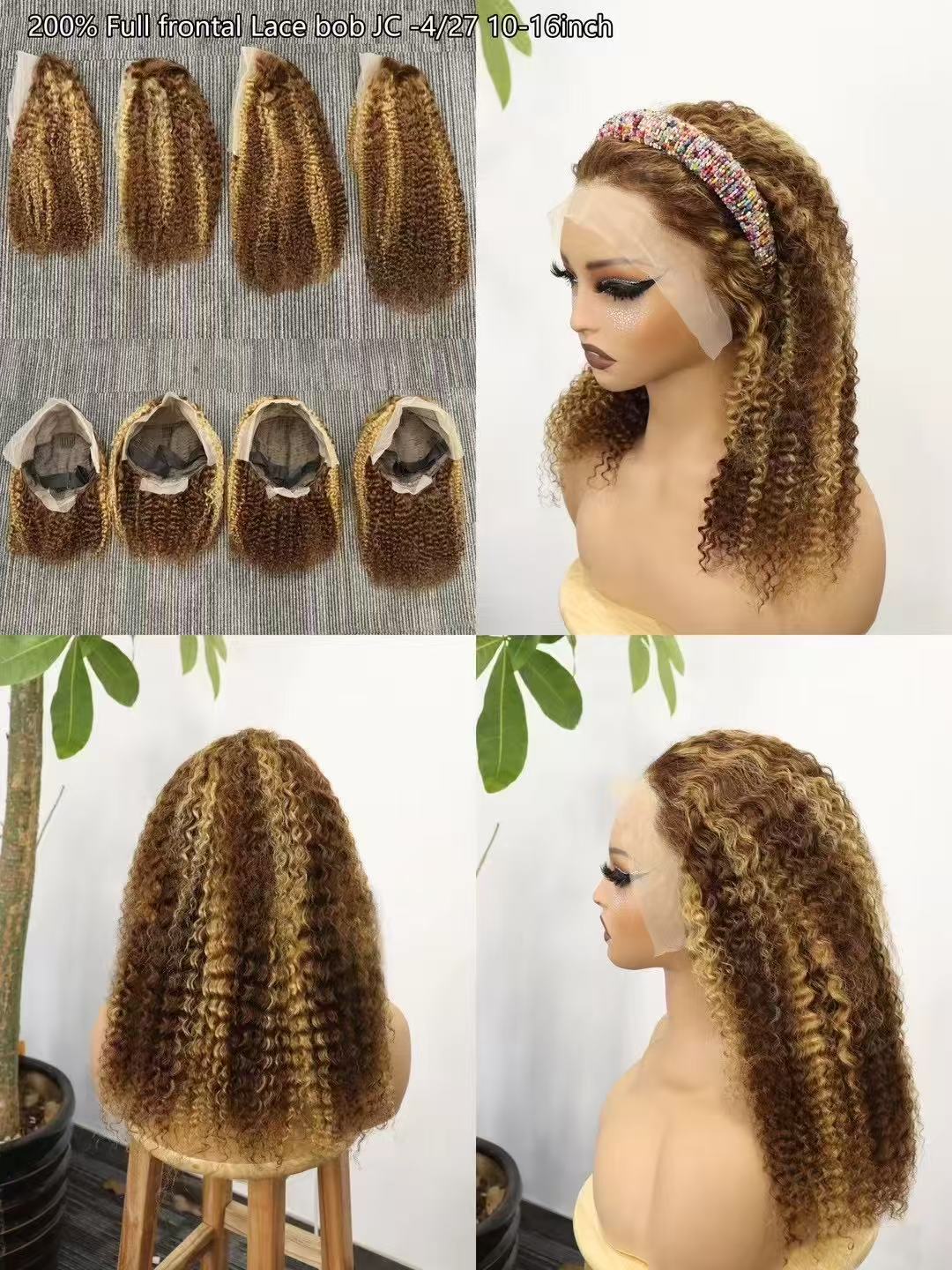 200% Deep Wave 13x6 HD Lace Frontal Wig Brazilian Curly Human Hair Wigs for Women 9x6 Lace Front Human Hair Wig Pre Plucked