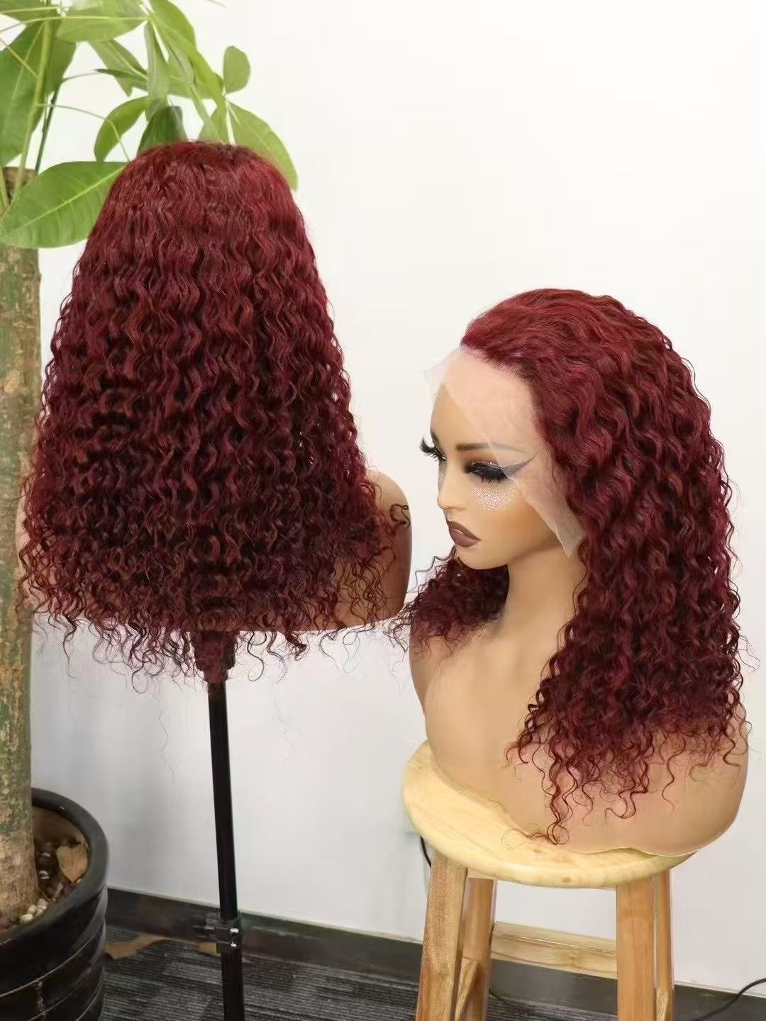 High Quality and Frontal Glueless Lace Frontal Wig,13*6 Lace 250% Density Virgin Remy Brazilian Human Hair Wig