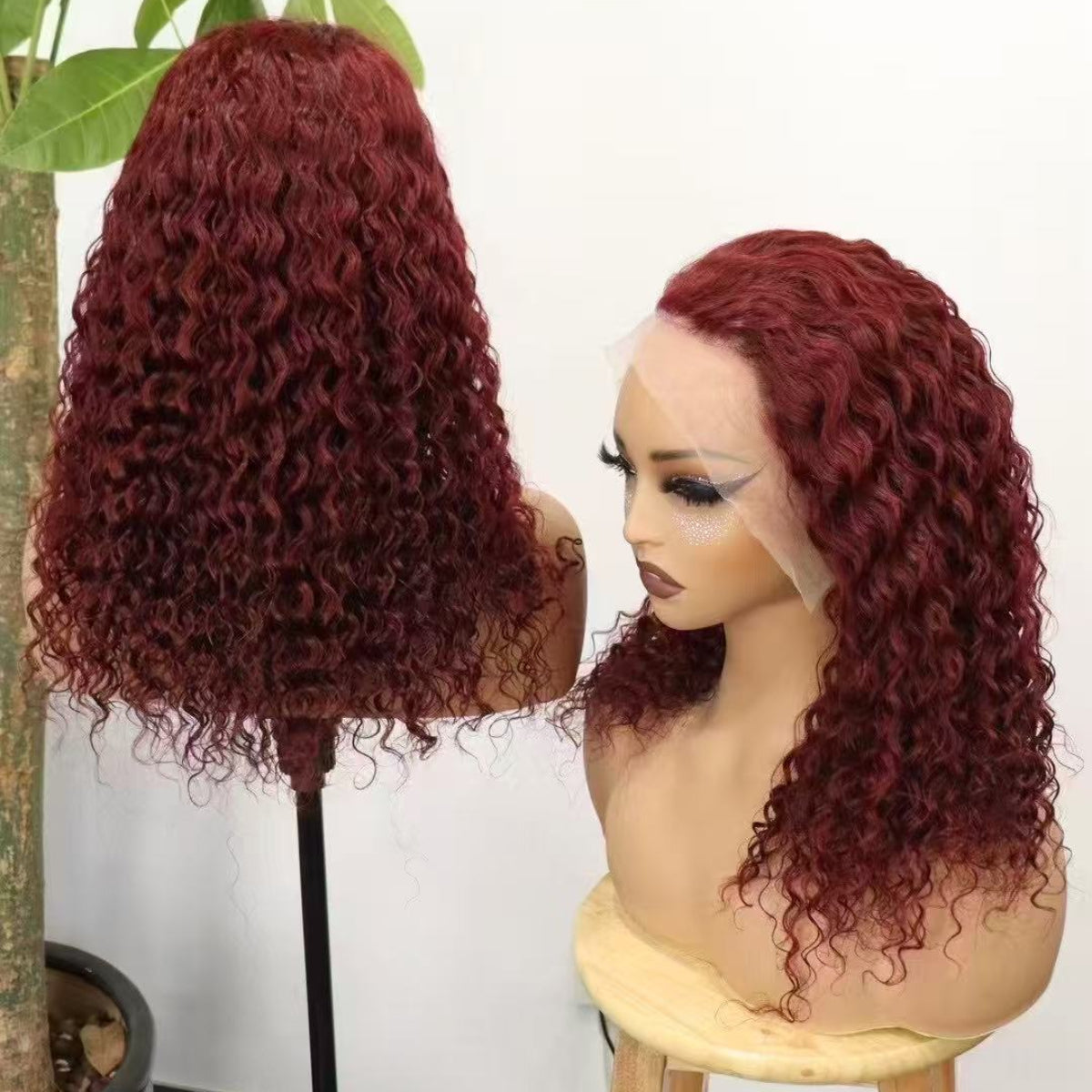 High Quality and Frontal Glueless Lace Frontal Wig,13*4 Lace 200% Density Remy Brazilian Human Hair Wig