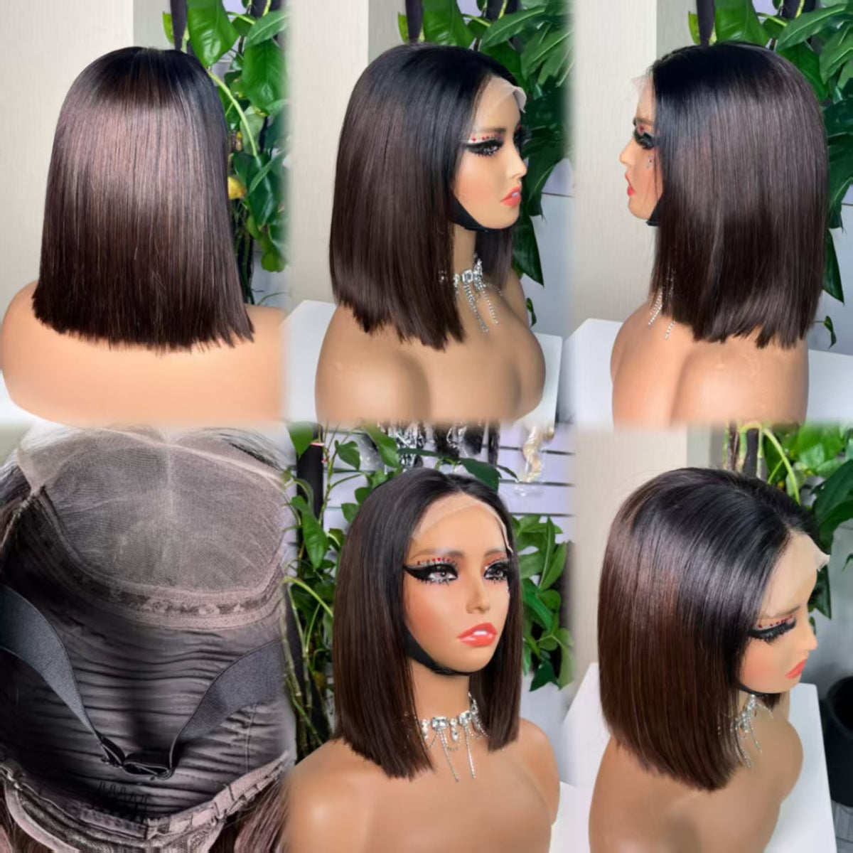 5x5 Brazilian Human Hair Bob Wig Wholesale Price Wig for Black Women