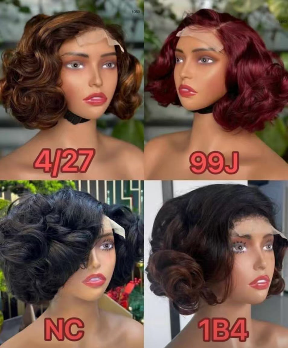 CLOSURE WIGS 4X4 LOOSE BOB