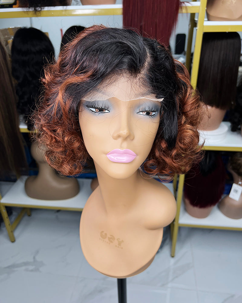 CLOSURE WIGS 4X4 LOOSE BOB