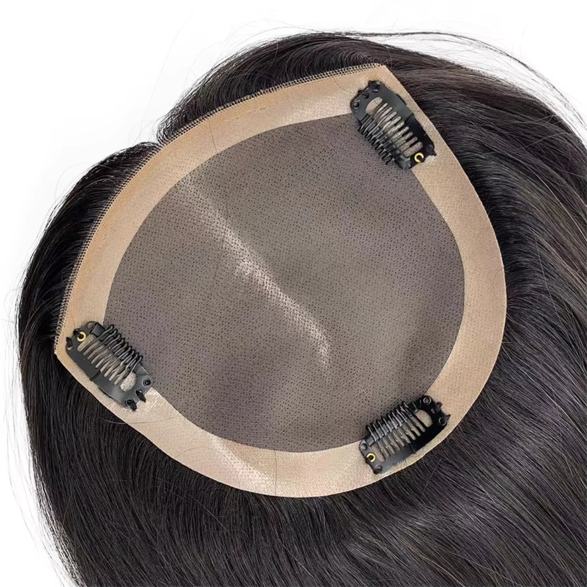 5*5 Mono Base Hair Topper for Women Natural Color