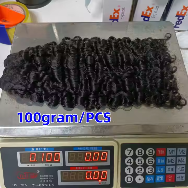 Burmese Curly Hair Bundles Wholesale Price High Quality Hair Weft