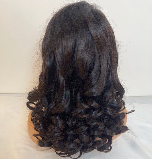 Loose Wave Lace Frontal Wig Human Hair Wig for Black Women
