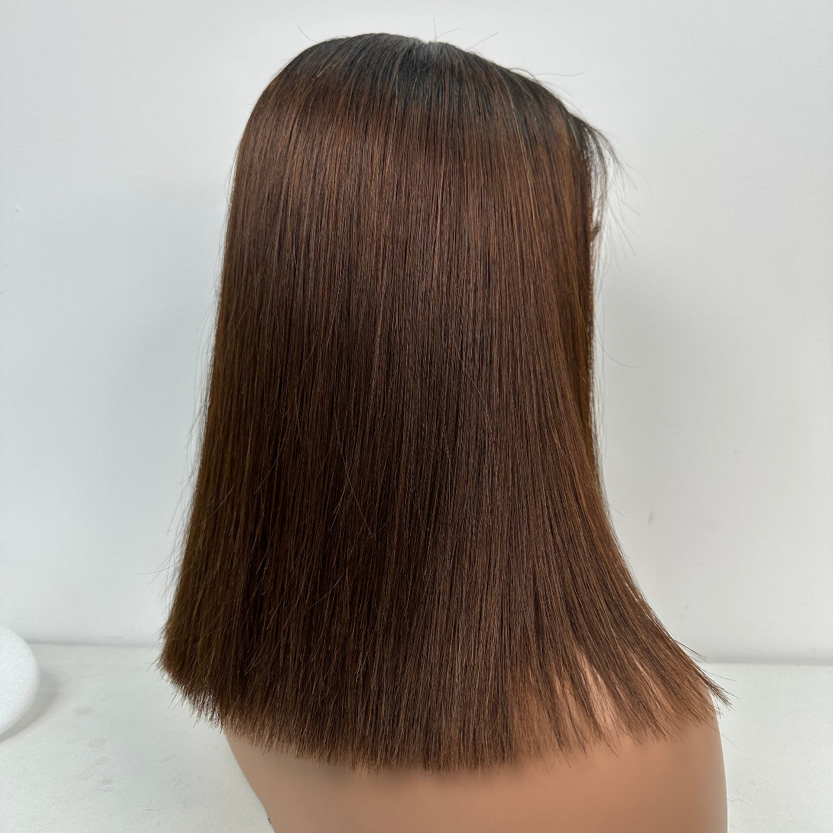 2*6 Lace Closure Bob Wig 10-12Inches Brazilian Human Hair Wigs