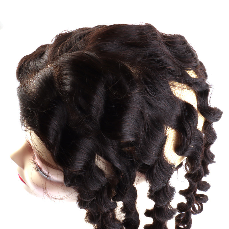6"x6"#3 Hair Toppers for Women kinky Curl
