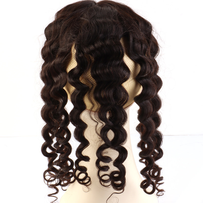 6"x6"#3 Hair Toppers for Women kinky Curl