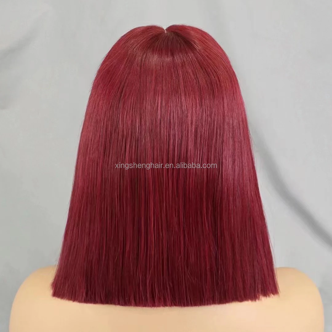 2x6 Lace BUG Color Human Hair Bob Wig
