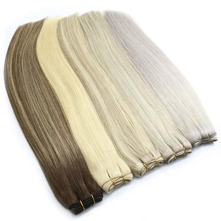 Wholesale 100% Real Human Hair Bundles Unprocessed Raw Hair Vendors From Vietnam Super Double Drawn Vietnamese Hair