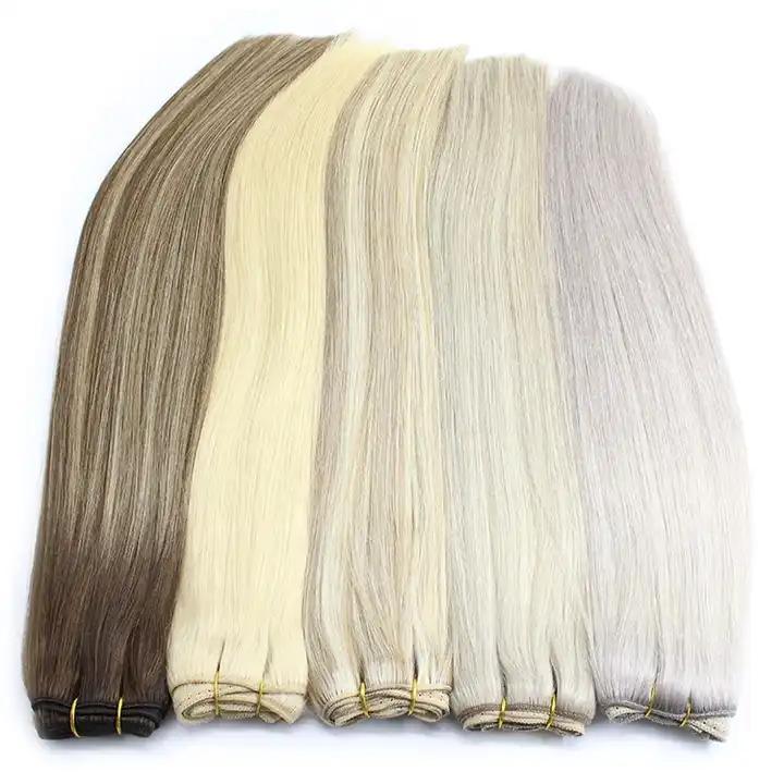 Wholesale 100% Real Human Hair Bundles Unprocessed Raw Hair Vendors From Vietnam Super Double Drawn Vietnamese Hair