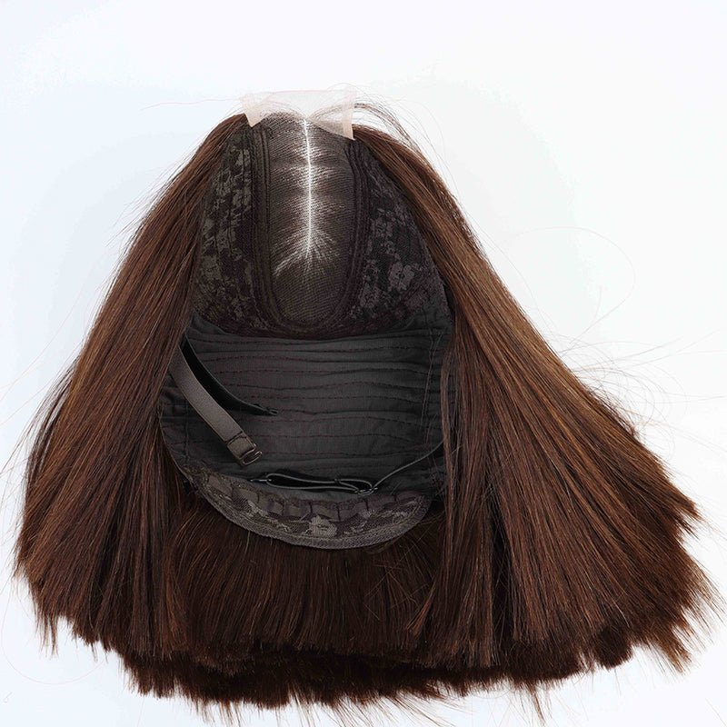 2"x6" lace  100% human virgin hair wig vietnamese wig