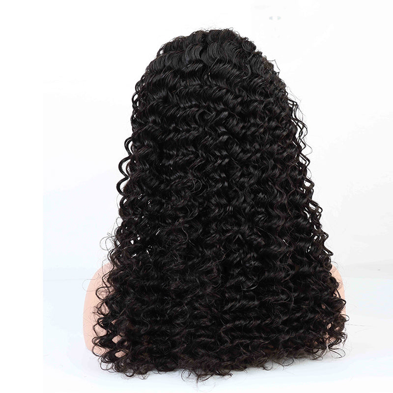 Oceane hair 200% density 13x6 lace frontal wig super double drawn full end deep wave wigs human hair for women glueless wigs