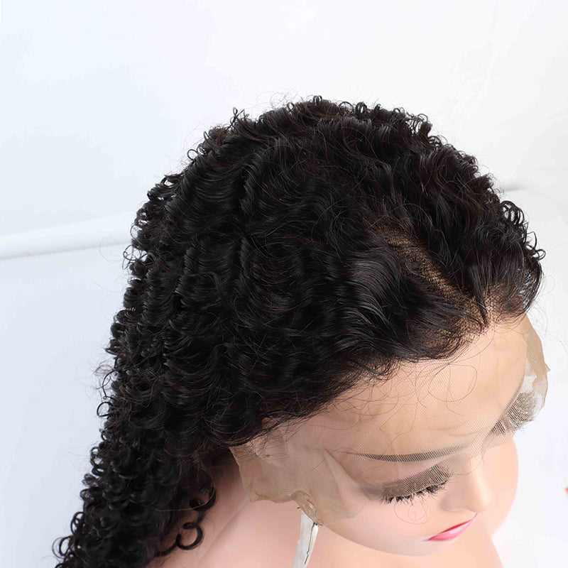 13x6 lace frontal wig deep wave wigs Brazlian human hair for women