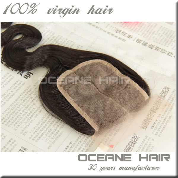 Lace Closure 4*4 Peruvian Body Wave human hair