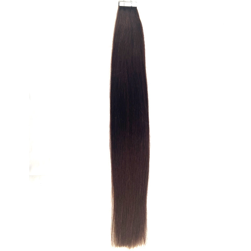 Tape in Hair Extensions Human Hair Double Stitched Real Human Hair Extensions Lightweight Invisible Thick Ends Tape in Hair Piece