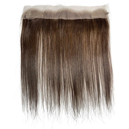 Dark Brown 13*2 Hairline Invisible Lace Frontal 100% Human Hair