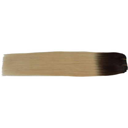 Double Drawn Colorful Hair Weft 100% Human Hair Various Color