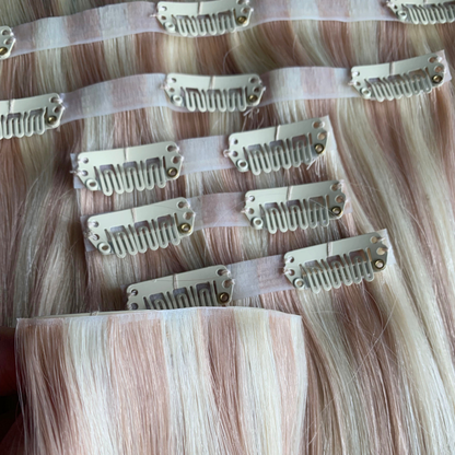 Ultra Thin Injection PU Seamless Clip In hair 100g