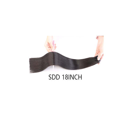 12A Grade 100% Remy Weft Cuticle Aligned Human Hair Super Double Drawn Thick Hair Bone Straight Hair