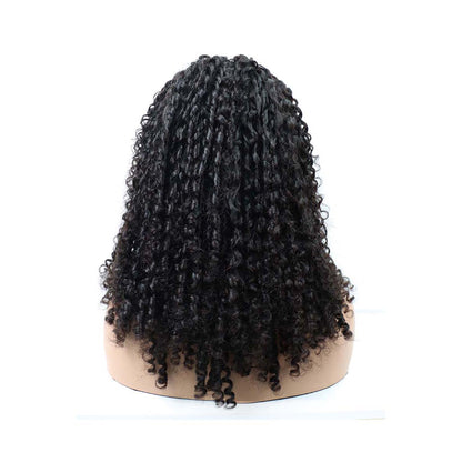 5*5 Pixie Curly Human Hair Wigs 18Inches Wholesale Price