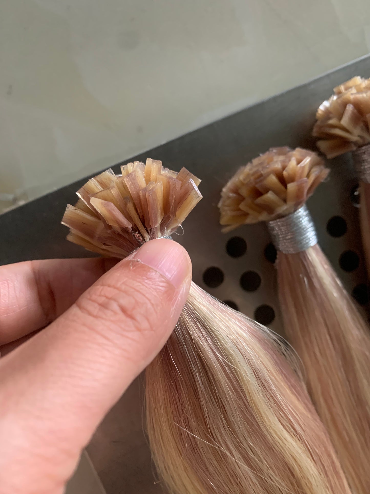 Flat Tip Hair Pre-bonded Hair Extension Brazilian Human Hair