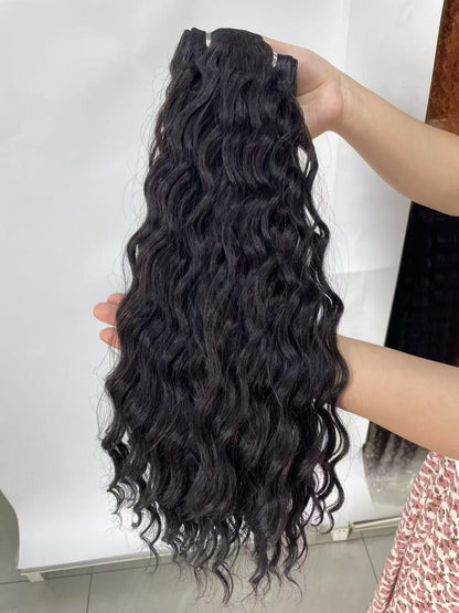 Seamless Clip-in Hair Extensions – Real Human Hair