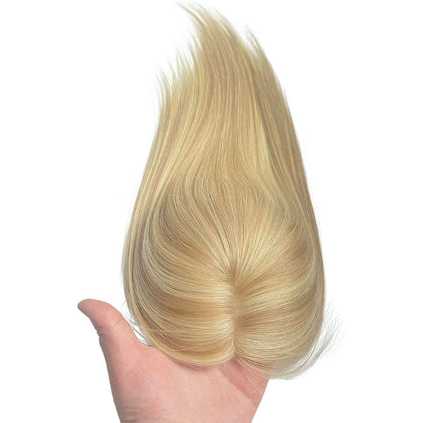 130% 3x5  silk base 16inch  human topper