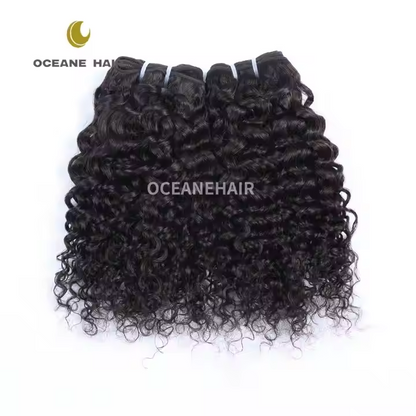 Brazilian Deep Curly Bundles Natural Black Super High Quality