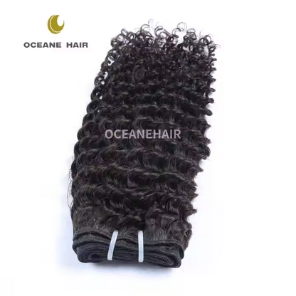 Brazilian Deep Curly Bundles Natural Black Super High Quality