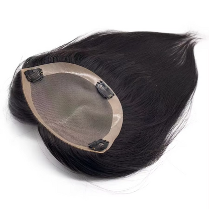 5*5 Mono Base Hair Topper for Women Natural Color