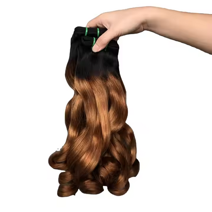 Bouncy Curly Hair Bundle High Quality Weft Hair for Black Women
