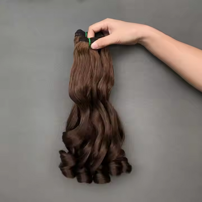 Bouncy Curly Hair Bundle High Quality Weft Hair for Black Women