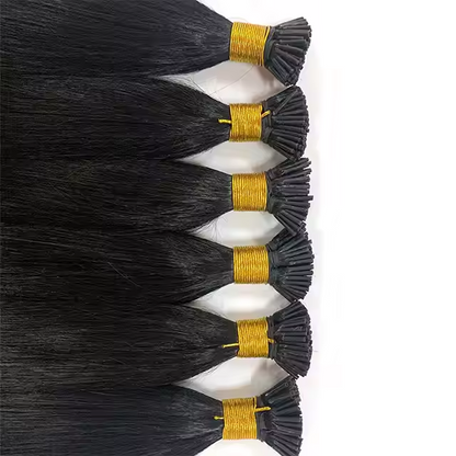 Premium Quality I-Tip Hair Extension 100% Human Hair 10Inches to 28Inches