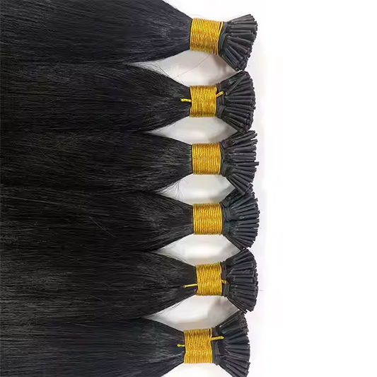 Premium Quality I-Tip Hair Extension 100% Human Hair 10Inches to 28Inches