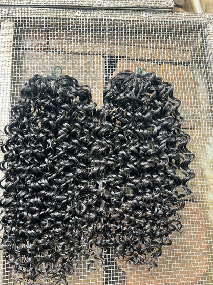 100%Remy human Hair Feather crochet hair Extensions