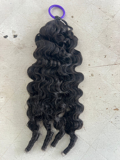 100%Remy human Hair Feather crochet hair Extensions