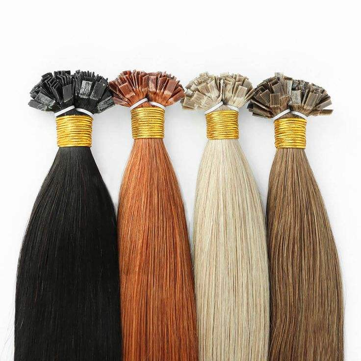 Flat Tip Hair Pre-bonded Hair Extension Brazilian Human Hair