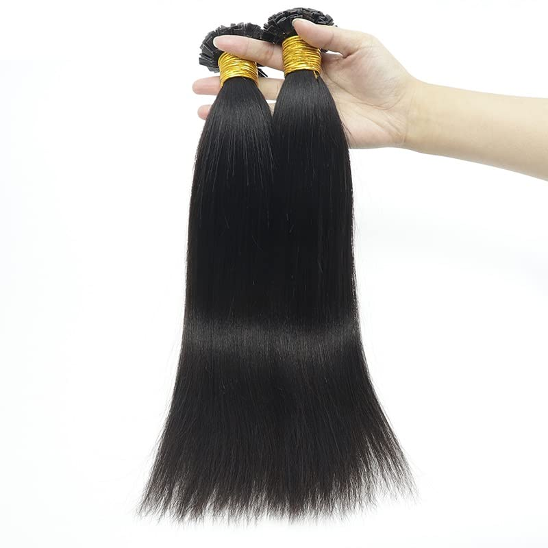 Flat Tip Hair Pre-bonded Hair Extension Brazilian Human Hair
