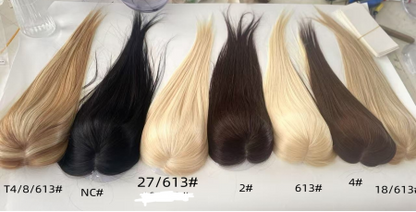 5*5 Mono Base Hair Topper Brown Color 100% Human Hair
