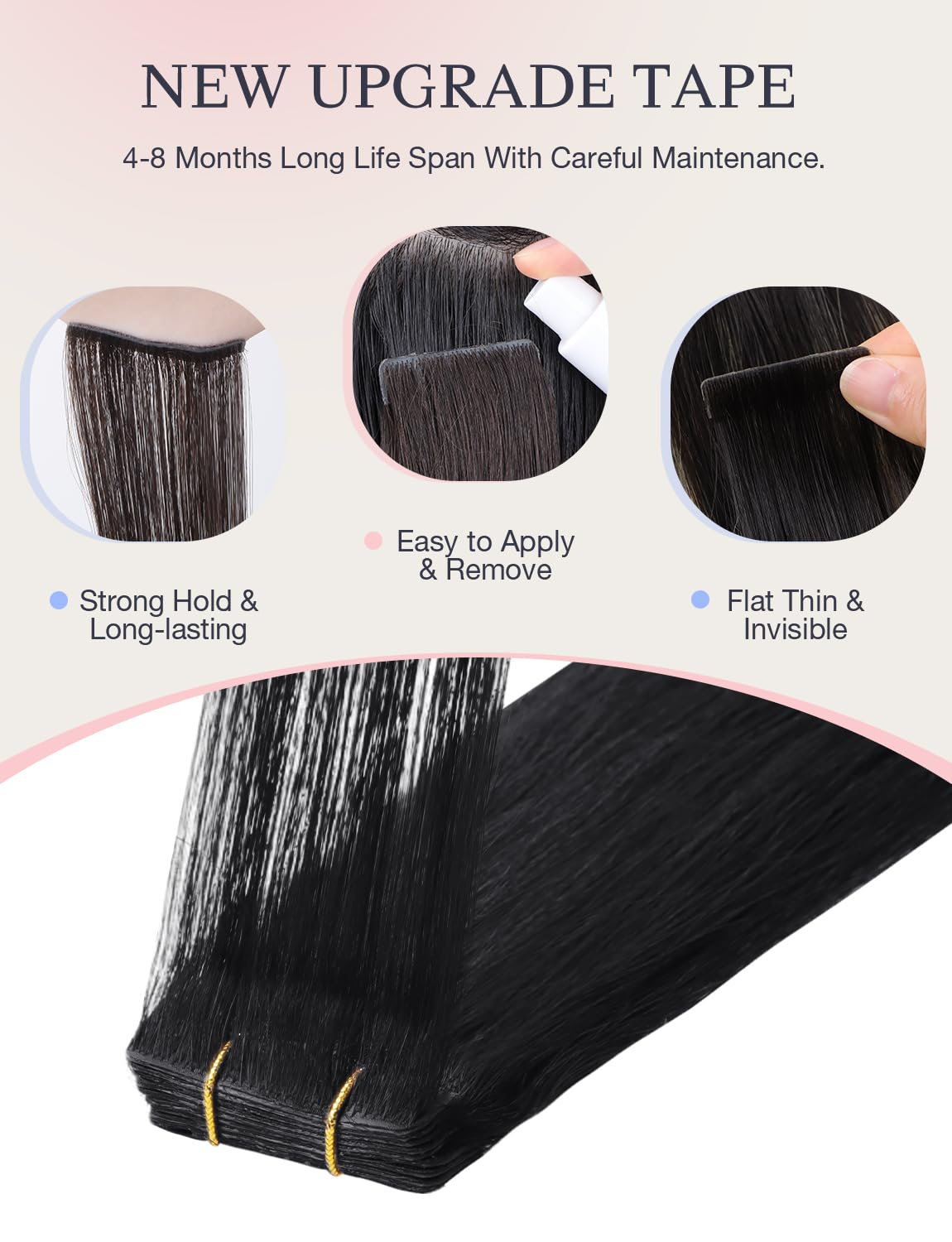 Injection Tape in Hair Premium Quality 100% Human Hair Various Colors