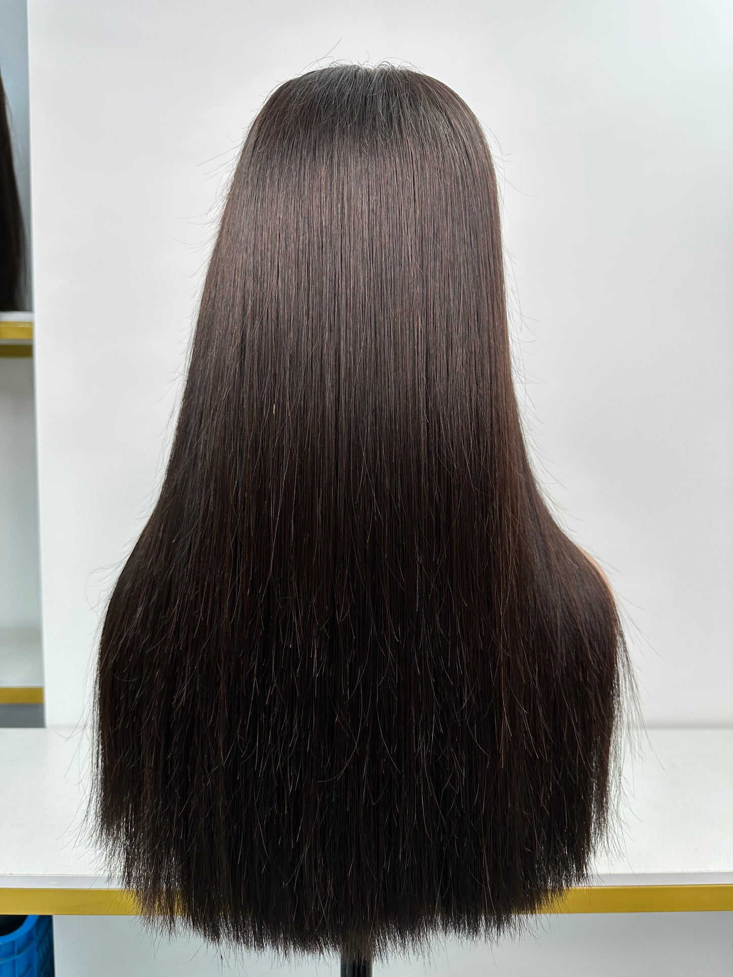5*5 Raw Hair Lace Closure Wigs Natural Color Indian Human Hair