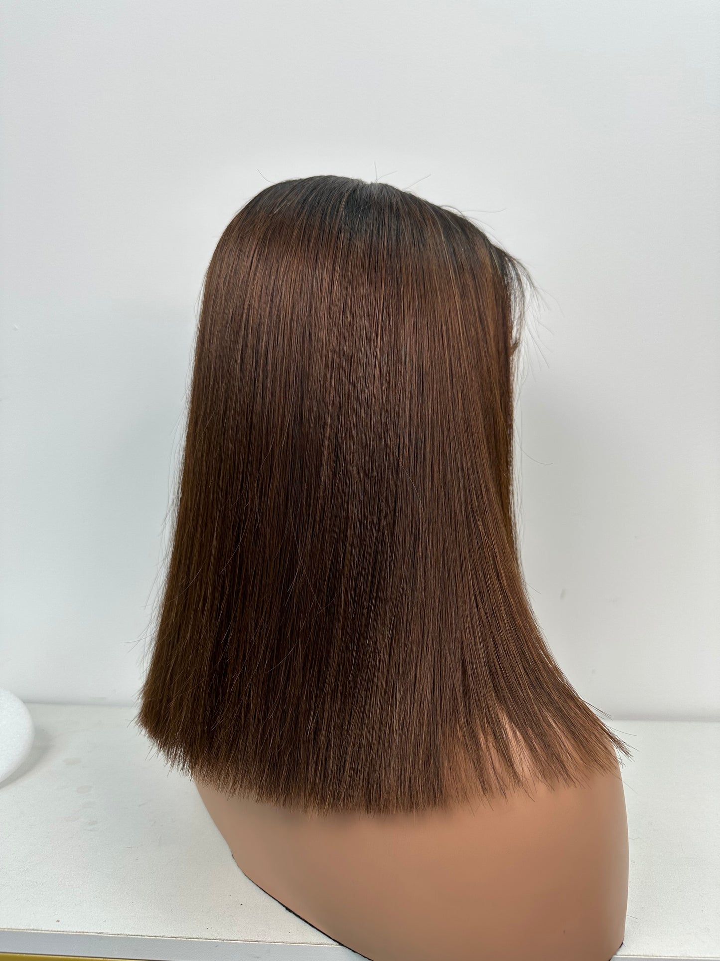 2*6 Lace Closure Bob Wig 10-12Inch Brazilian Human Hair Wigs