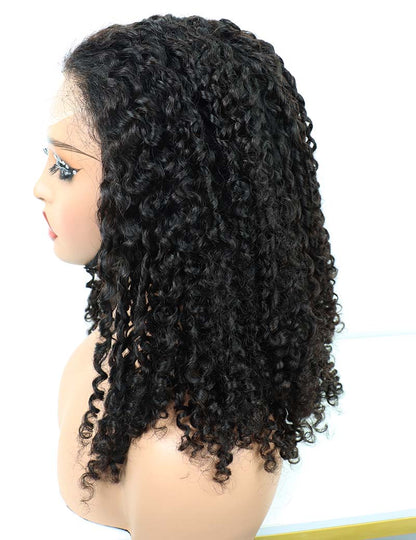 5*5 Pixie Curly Human Hair Wigs 18Inches Wholesale Price