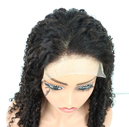 5*5 Pixie Curly Human Hair Wigs 18Inches Wholesale Price