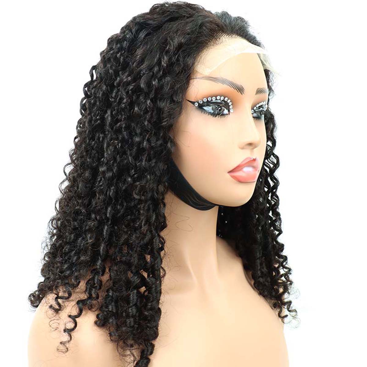 5*5 Pixie Curly Human Hair Wigs 18Inches Wholesale Price