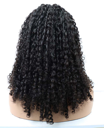 5*5 Pixie Curly Human Hair Wigs 18Inches Wholesale Price