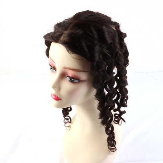 6"x6"#3 Hair Toppers for Women kinky Curl